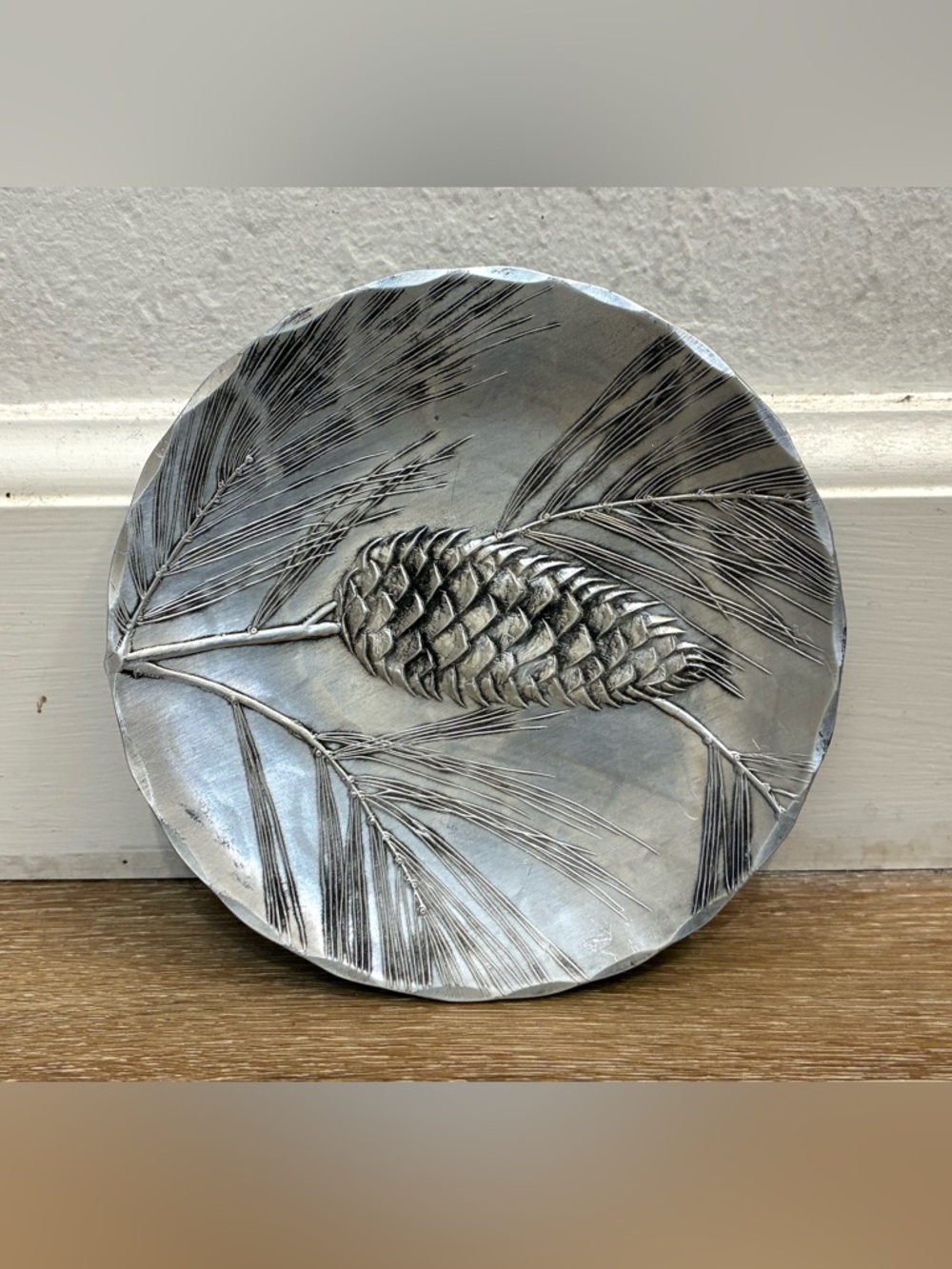 Vintage Wendell August Forge Evergreen Small Round Plate 6 Inches
